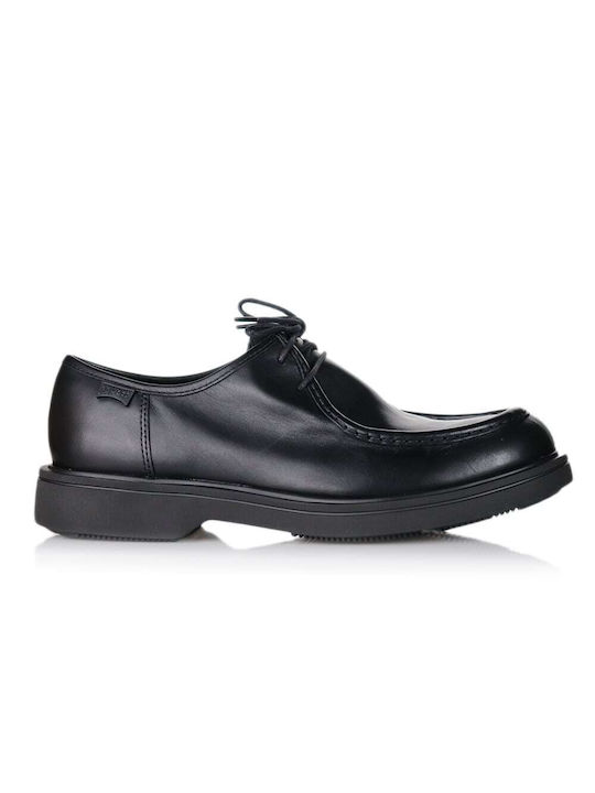 Camper Men's Leather Casual Shoes Black