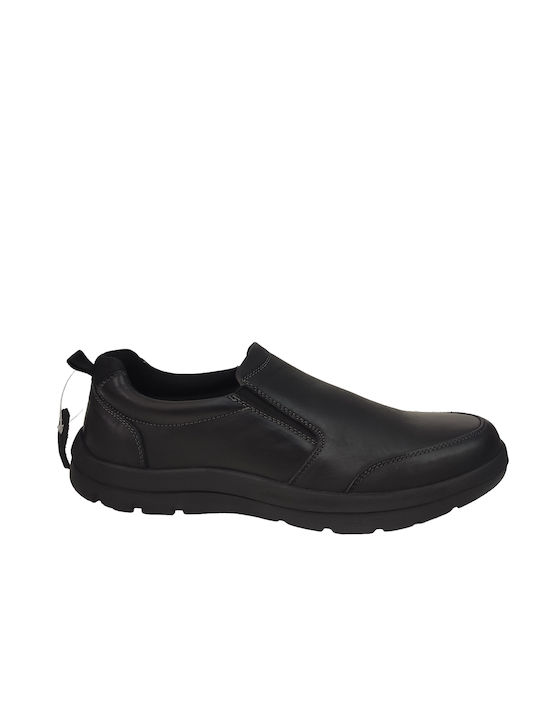 Gale Men's Leather Casual Shoes Black