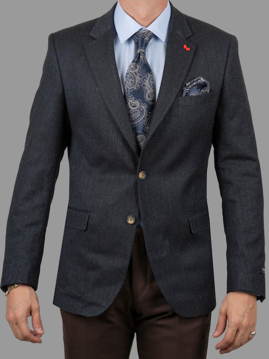 Dezign Men's Suit Jacket Navy