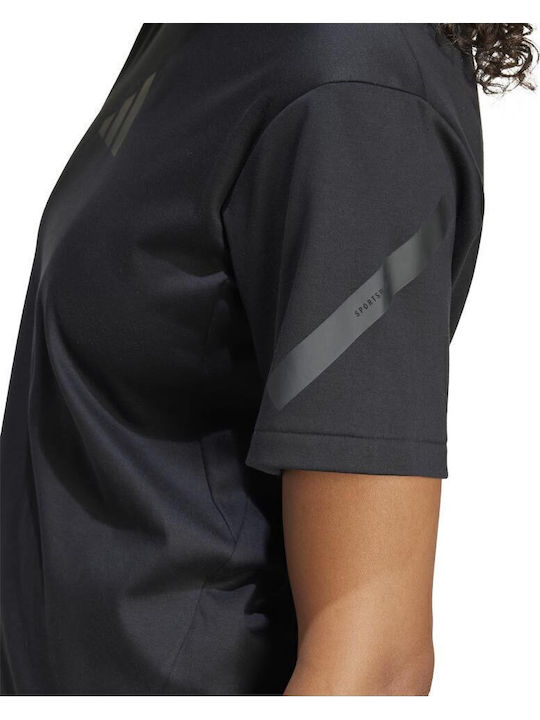 Women's Sports T-shirt Black