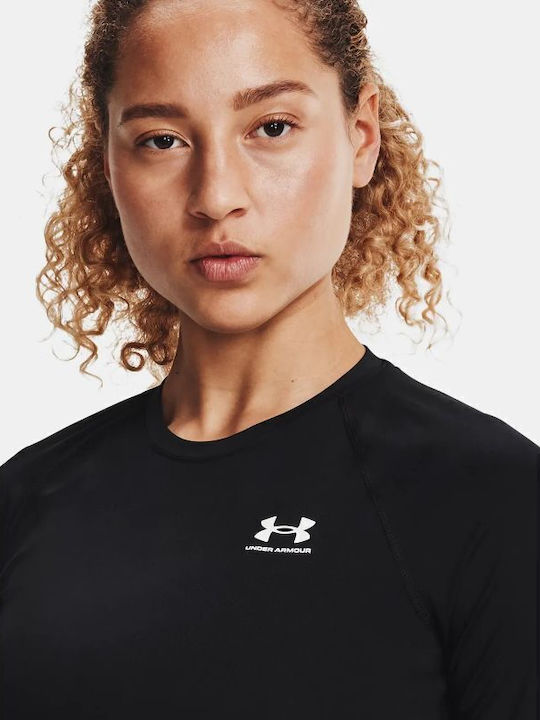 Women's Sports Long Sleeve Fast Drying Black Blouse