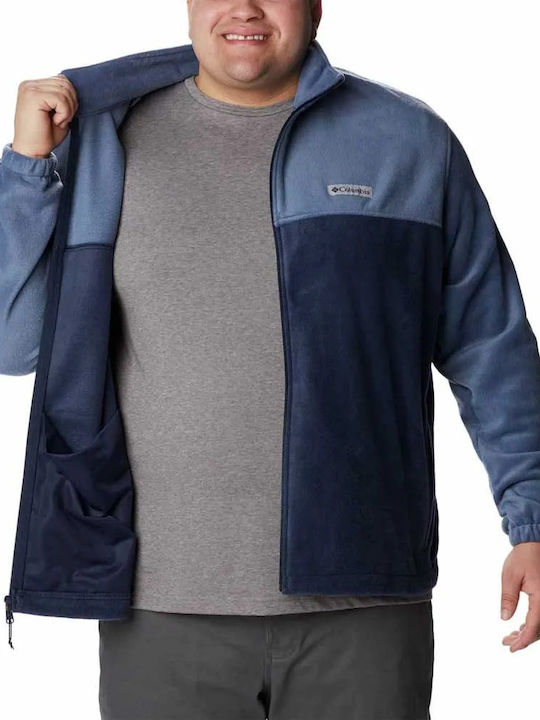 Steens Mountain Full Ανδρική Ζακέτα Fleece Dark Mountain, Collegiate Navy