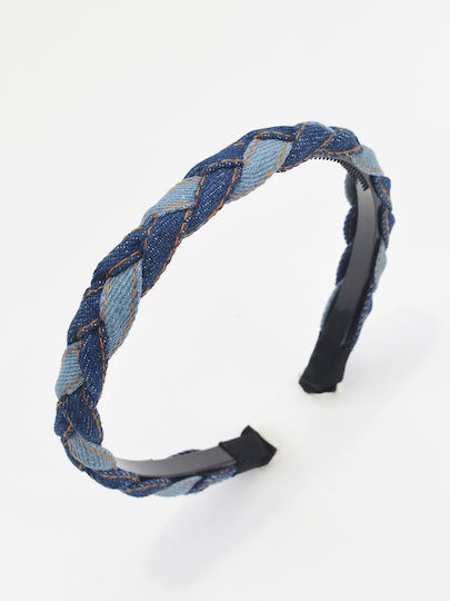 Mat Fashion Stirnband Haar Blau