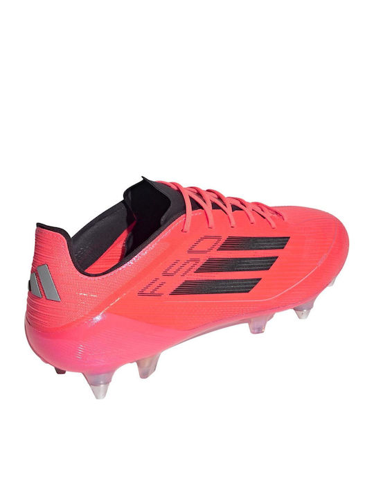 adidas F50 Elite Ποδοσφαιρικά Παπούτσια με Τάπες SG Ροζ