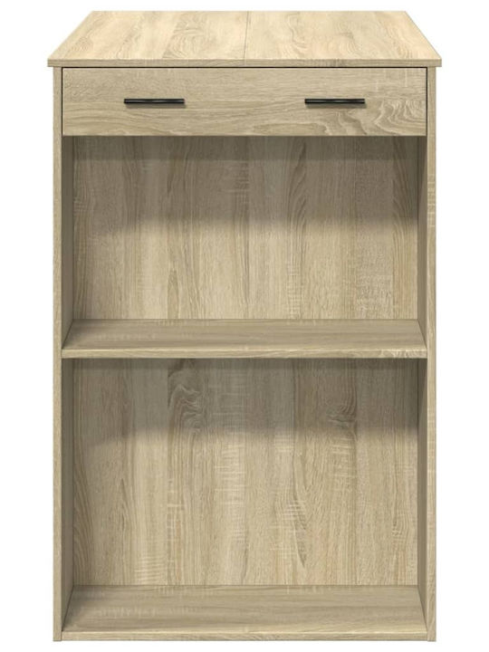 Table Bar Wooden Sonoma Oak 102x70x103.5cm