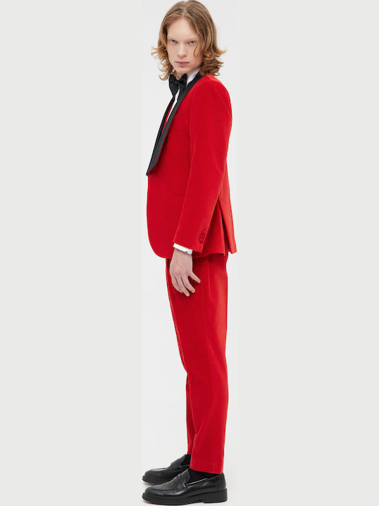 Winter Herrenanzug Red