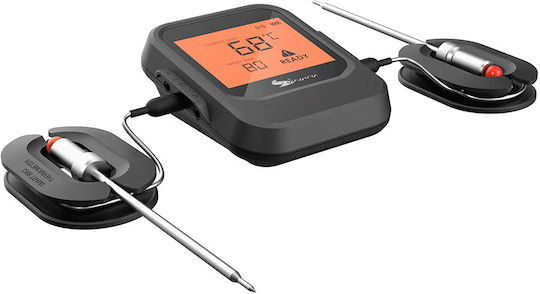 Sahara BBQ Ψηφιακό Θερμόμετρο BBQ με Ακίδα και Bluetooth Sahara BBQ Ψηφιακό Θερμόμετρο BBQ με Ακίδα και Bluetooth