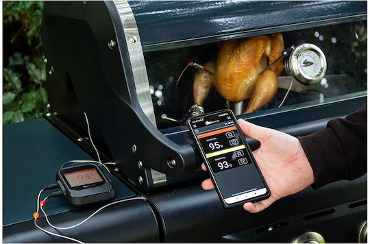 Sahara BBQ Digital Thermometer BBQ mit Nadel und Bluetooth