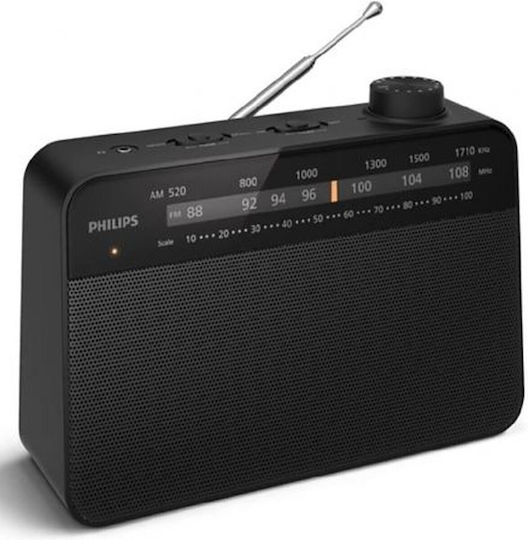 Philips Tragbares Radio-CD-Spieler mit Schwarz