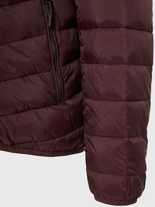 Winter Jacke Burgundisch