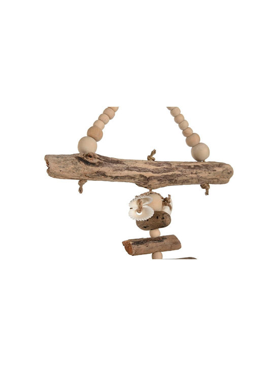 Decorative Figure Home Esprit Natural 26 X 3 X 46 Cm X2