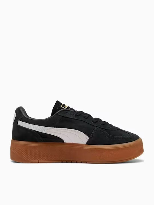 Palermo Elevata Flatforms Sneakers Black