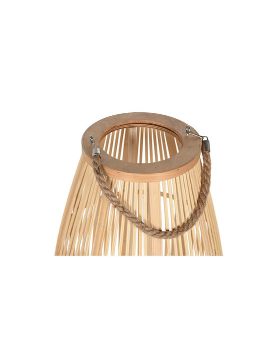 Home Esprit Candle Holder Natural Light Brown Bamboo 35 X 35 X 85 Cm