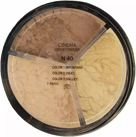 Delfy Cinema Translucent Loose Powder #40 30 Gr