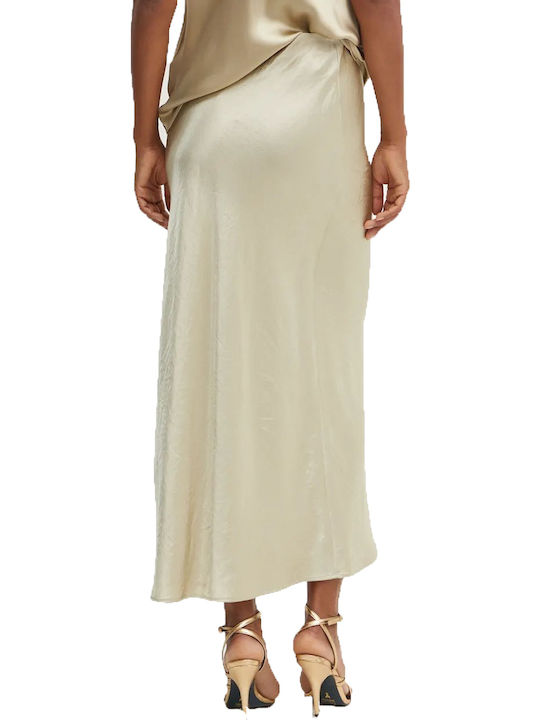 Vesatie Midi Rock Beige