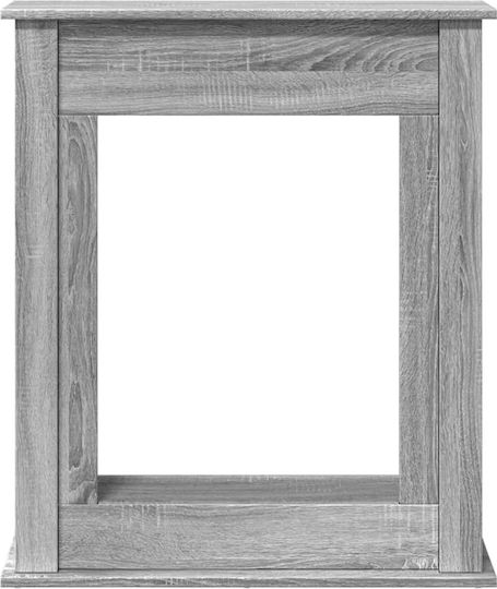 vidaXL Ξύλινη Πρόσοψη Τζακιού 75x87.5cm