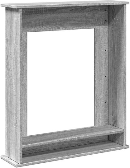 vidaXL Ξύλινη Πρόσοψη Τζακιού 75x87.5cm