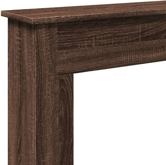 vidaXL Wooden Fireplace Mantel 75x87.5cm