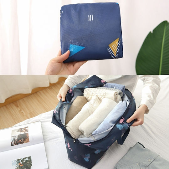 Bag Sack Voyage Blue Fabric L47xW16xH33cm