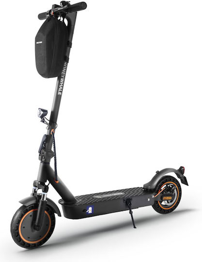 Honey Whale E9 Max Electric Children's Scooter with 20km/h Max Speed and 35km Autonomy in Black Color