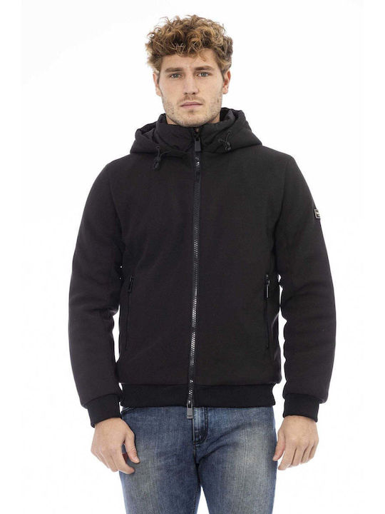 Baldinini Men's Winter Bomber Jacket Black