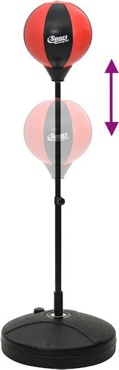 vidaXL Leather Speed Punching Bag Multicolour