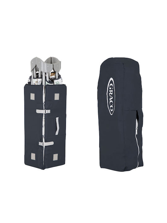 Graco Contour Electra Laufstall 2 Ebenen mit Wickeltisch & Matratze Crib Into the Wild 92.5x65cm