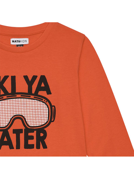 Kids' Shirt Long Sleeve Orange