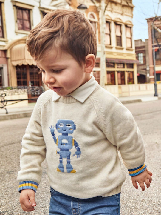 Kids' Sweater Long Sleeve dark cream