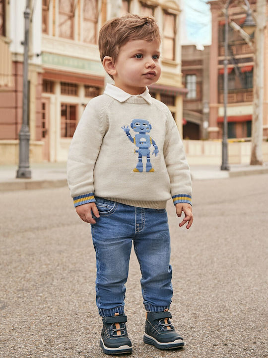 Kids' Sweater Long Sleeve dark cream