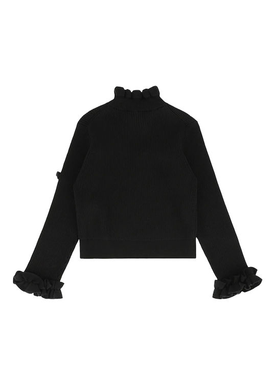 Angel's Face Kids Sweater Long Sleeve Black