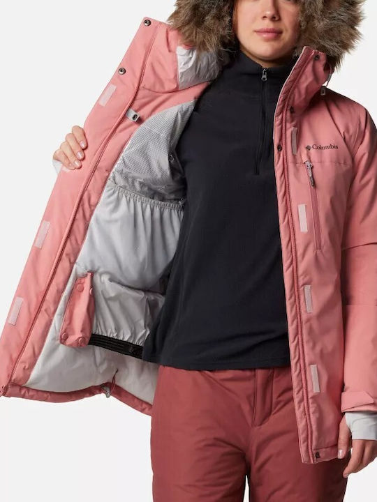 Columbia Ava Alpine II 2085831-629 Γυναικείο Μπουφάν για Σκι & Snowboard Ροζ