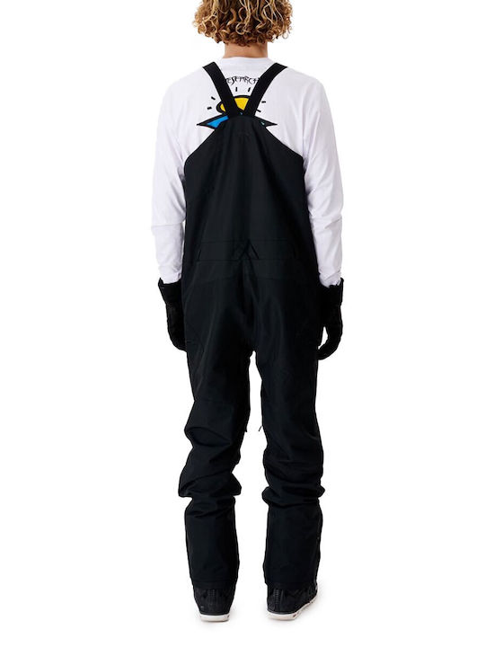 Rip Curl Snow 006MOU-0090 Men's Dungarees for Ski & Snowboard Black