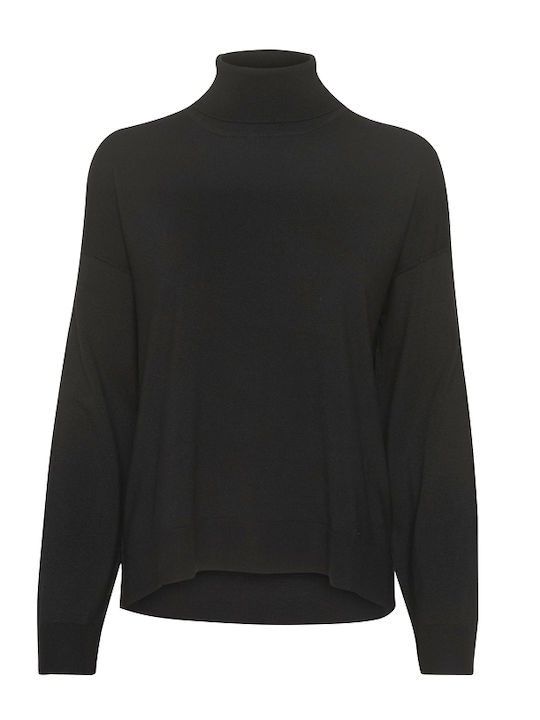 Women's Sweater Turtleneck Black