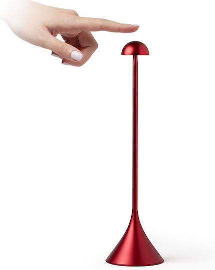 Lexon Design Steli Dome Table Lamp Dark Red Lexon Design Steli Dome Table Lamp Dark Red