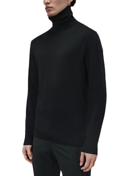 RRD Herren Pullover Rollkragen BLACK