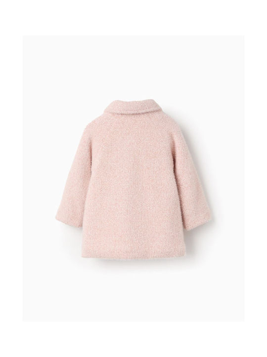 Zippy Kids Coat with Lining Light Pink