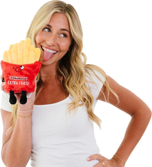 Punchkins Plüsch Schlaue Pommes "Exercise Extra Fries" 18 cm