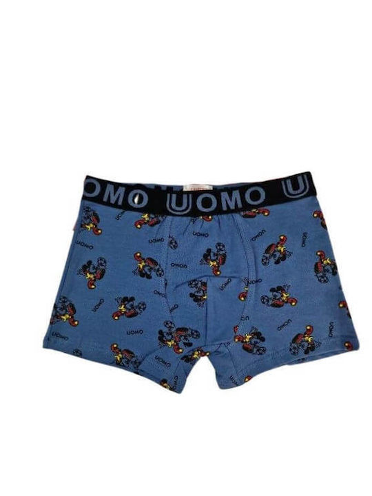 Uomo Set of Kids' Boxers Multicolored 4pcs