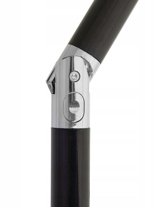 Umbrelă Rotundă Metalică Maro cu Bază de Susținere Φ2.6m