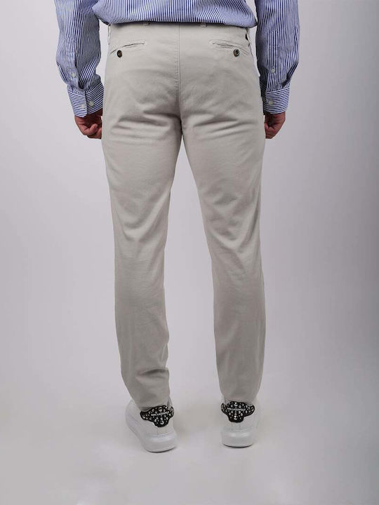 Trousers Chino in Slim Fit Gray