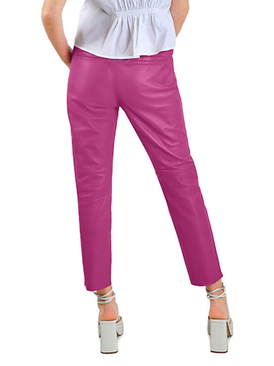 Oakwood Damen Stoff Hose Fuchsie