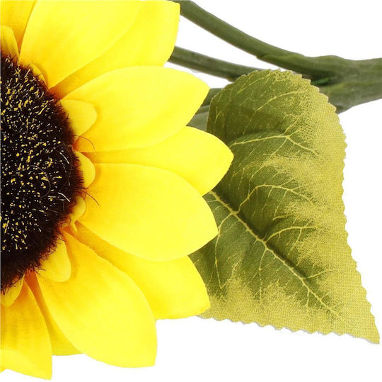 Букет от изкуствени цветя Heliotropium Yellow 57см