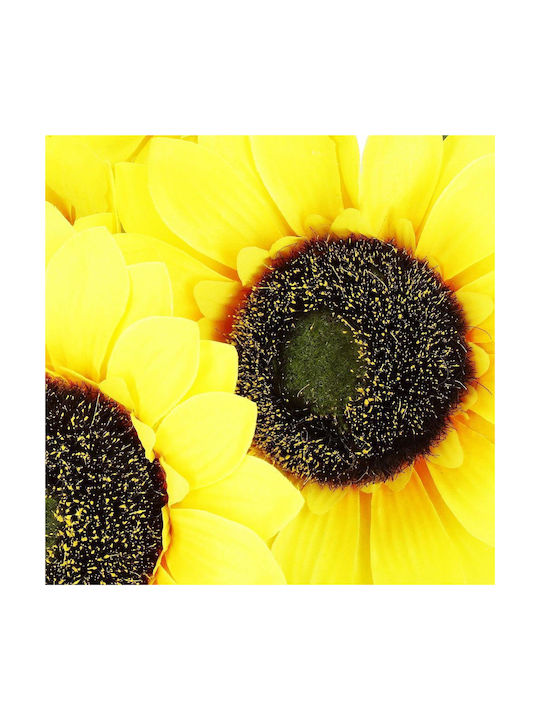 Strauß aus künstlichen Blumen Heliotropium Gelb 57cm
