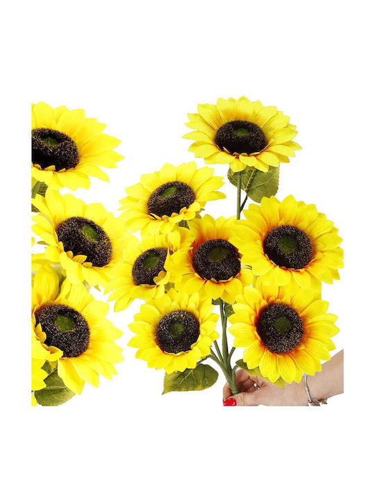 Strauß aus künstlichen Blumen Heliotropium Gelb 57cm