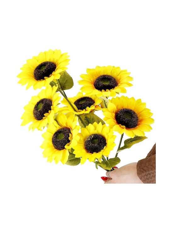 Strauß aus künstlichen Blumen Heliotropium Gelb 57cm