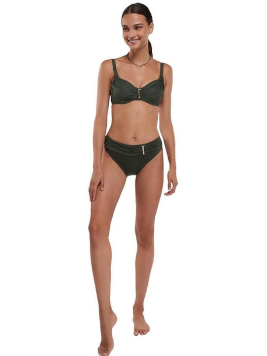 Crool Bikini Bra Crool Green