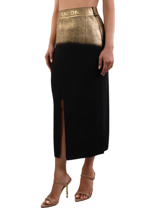 Midi Skirt Gold/Black