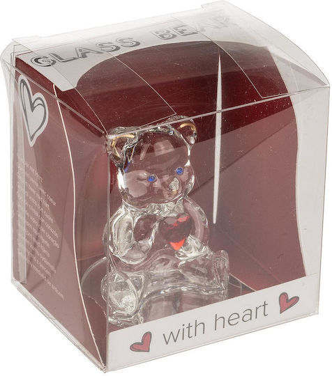 ArteLibre Decorative Animal made of Glass 4.5cm 1pcs