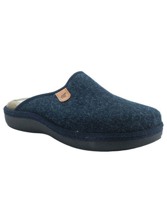 Dicas Men's Slipper Blue